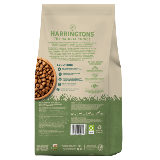 Harringtons Complete Beef Adult Dry Dog Food