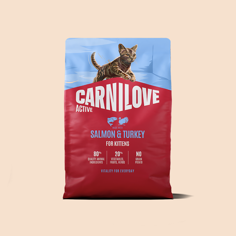 Carnilove Active Salmon & Turkey for Kittens