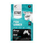 Kiwi Kitchens Raw Freeze Dried Fish Dinner Dry Cat Food