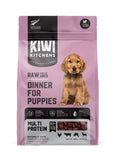 Kiwi Kitchens Raw Freeze Dried Dinner Multi Protein Dry Puppy Food