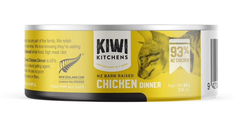 Kiwi Kitchens Barn Raised Chicken Dinner Canned Wet Cat Food