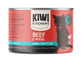 Kiwi Kitchens Beef & Mussel Dinner Canned Wet Kitten Food