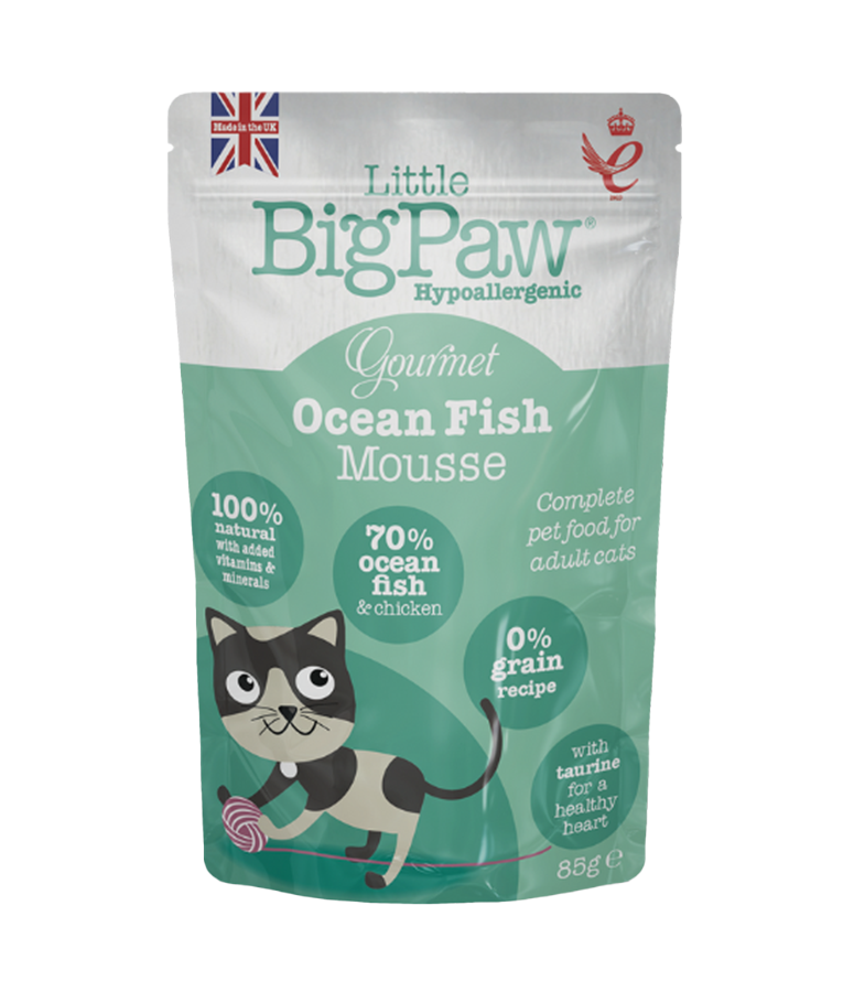 Little BigPaw Gourmet Atlantic Tuna Mousse Wet Cat Food 85g