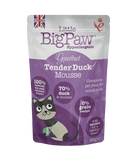 Little BigPaw Gourmet Tender Duck Mousse Wet Cat Food 85g