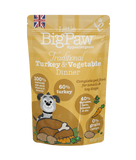 Little BigPaw Traditional Turkey & Vegetable Dinner Wet Dog Food 150g