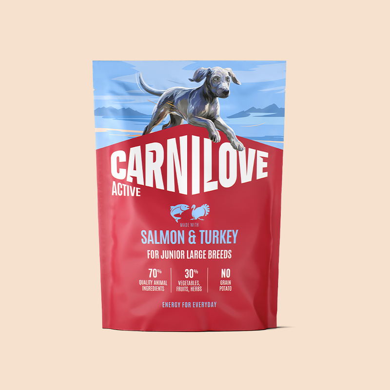 Carnilove Active Salmon & Turkey for Junior Large Breeds