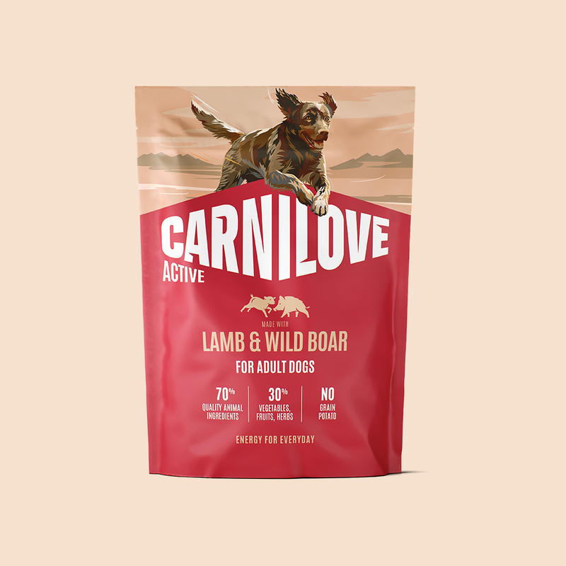 Carnilove Active Lamb & Wild Boar for Adult All Breeds