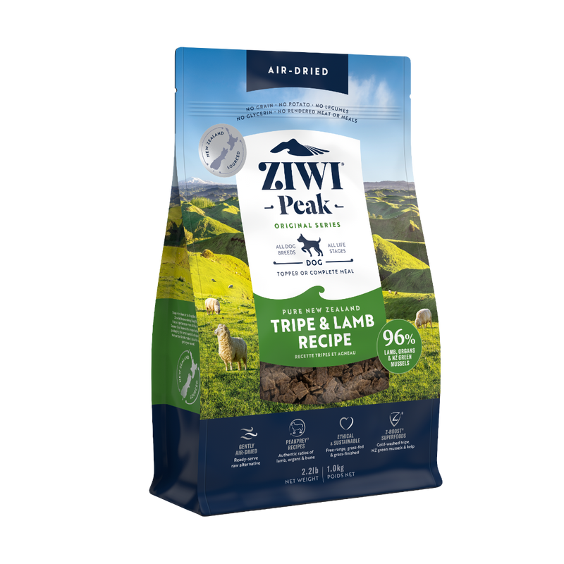 ZIWI Peak Air-Dried Tripe & Lamb Recipe Dry Dog Food