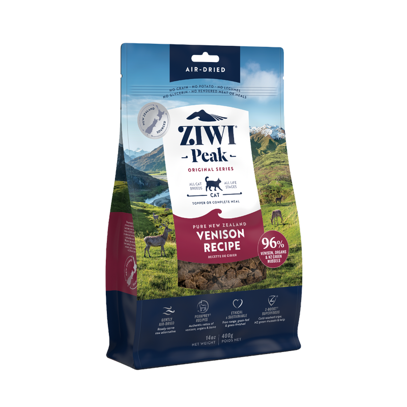 ZIWI Peak Air-Dried Venison Recipe Dry Cat Food 400g