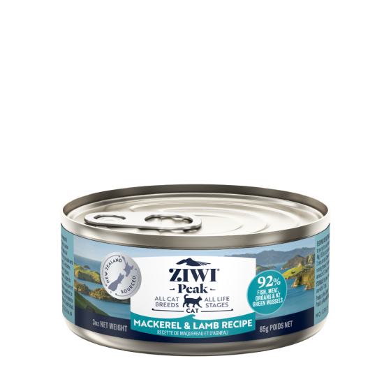 ZiwiPeak Cat Tin Mackerel & Lamb 185g