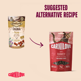 Carnilove Turkey enriched with Catnip Soft Snack for Cats 50g