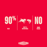 Carnilove Lamb & Salmon Jerky Snack for Dogs 100g