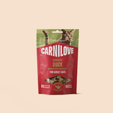 Carnilove Duck enriched with Raspberries Crunchy Snack for Cats 50g