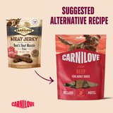 Carnilove Beef Jerky Snack for Dogs 100g