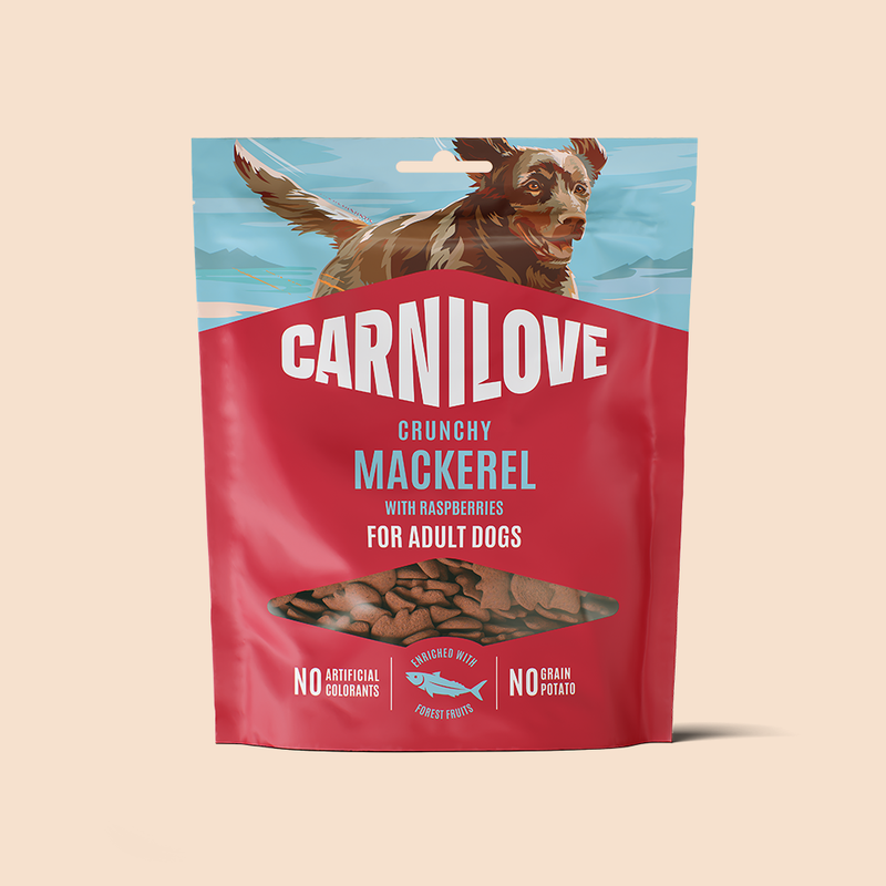 Carnilove Mackerel with Raspberries Crunchy Snack for Dogs 200g