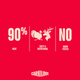 Carnilove Turkey & Venison Jerky Snack for Dogs 100g