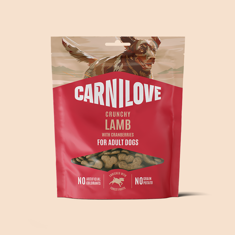 Carnilove Lamb with Cranberries Crunchy Snack for Dogs 200g