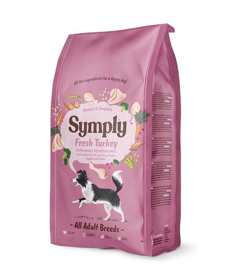 Symply Fresh Turkey All Adult Breeds Dry Dog Food