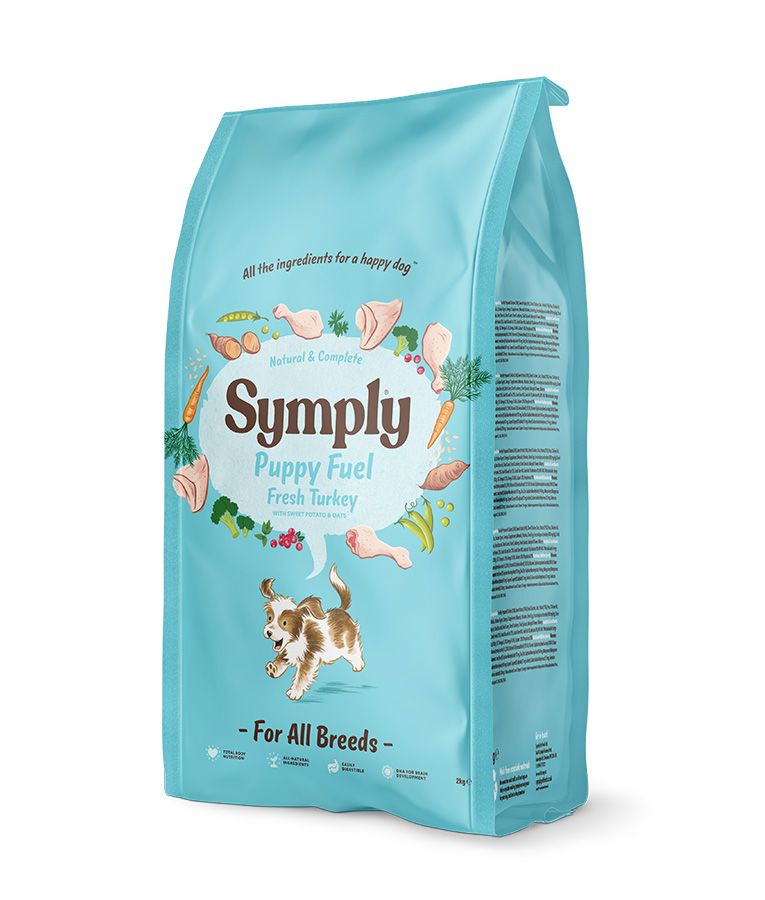 Symply Puppy Fuel Fresh Turkey All Breeds Dry Dog Food