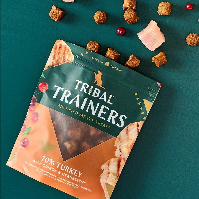 Tribal Trainers Turkey Quinoa & Cranberry Dog Treats 80g