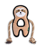 Beco Pets Rough & Tough Sloth Recycled Dog Toy