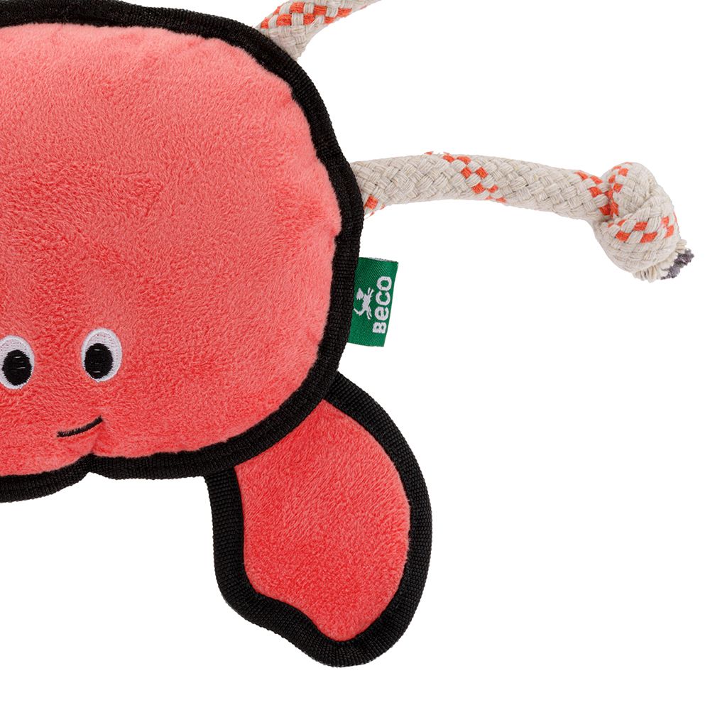 Beco Pets Rough & Tough Crab Recycled Dog Toy