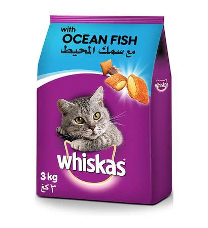 Whiskas Adult Ocean Fish Dry Cat Food