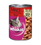 Whiskas Mince Beef Wet Cat Food - 400G