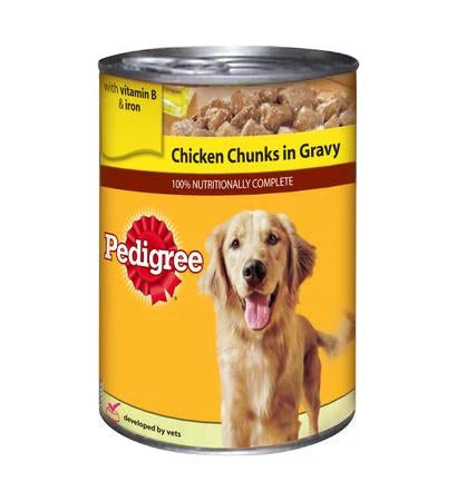 Pedigree Chicken Chunks in Gravy Wet Dog Food - 400G