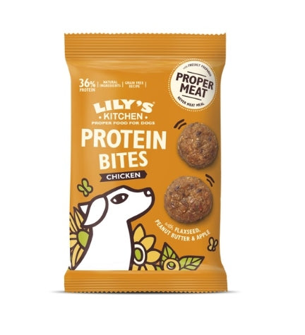 Lily's Kitchen Chicken Protein Bites for Dogs 40G