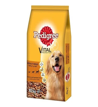 Pedigree Chicken & Vegetables Adult Dry Dog Food
