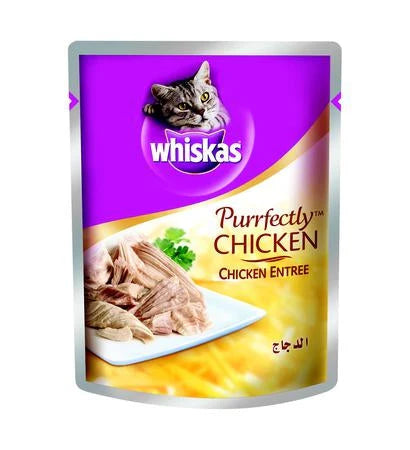 Whiskas Purrfectly Chicken Entrée Wet Cat Food - 85G
