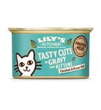 Lily's Kitchen Tasty Cuts Chicken & Ocean Fish Kitten Wet Food 85G