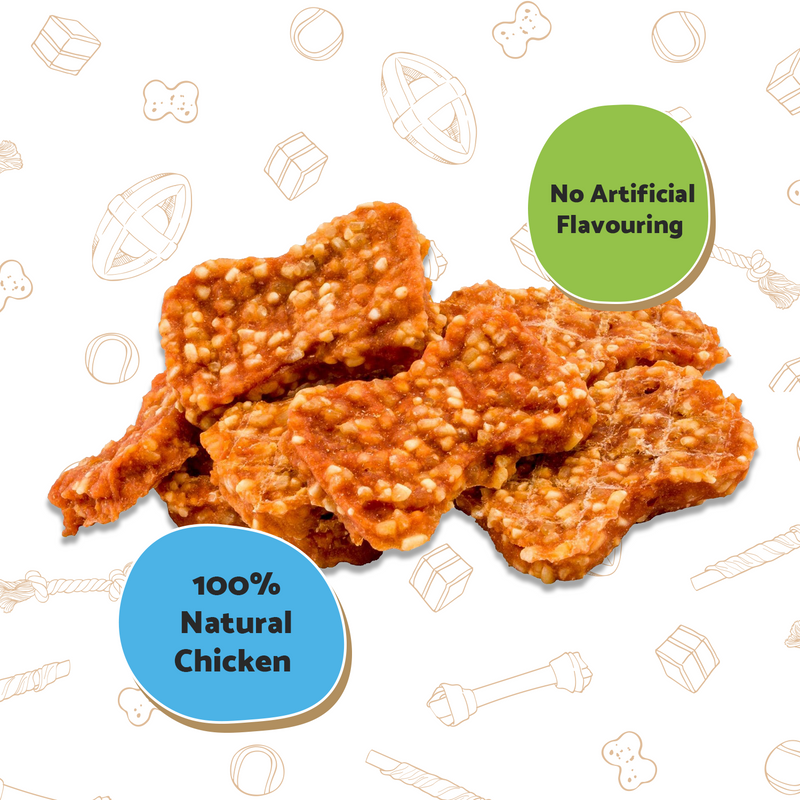 Crunchy Chicken & Rice Bones 100g