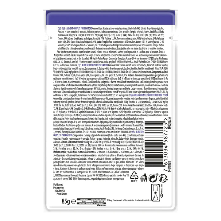 Pro Plan Junior Kitten Turkey 85g