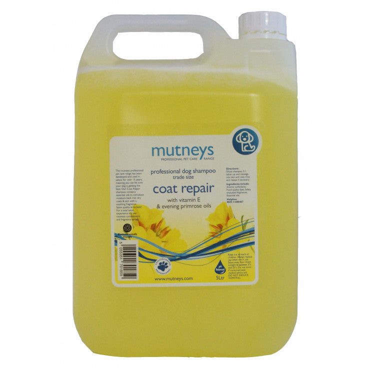 Coat Repair Shampoo with Evening Primrose Oil 5 LTR