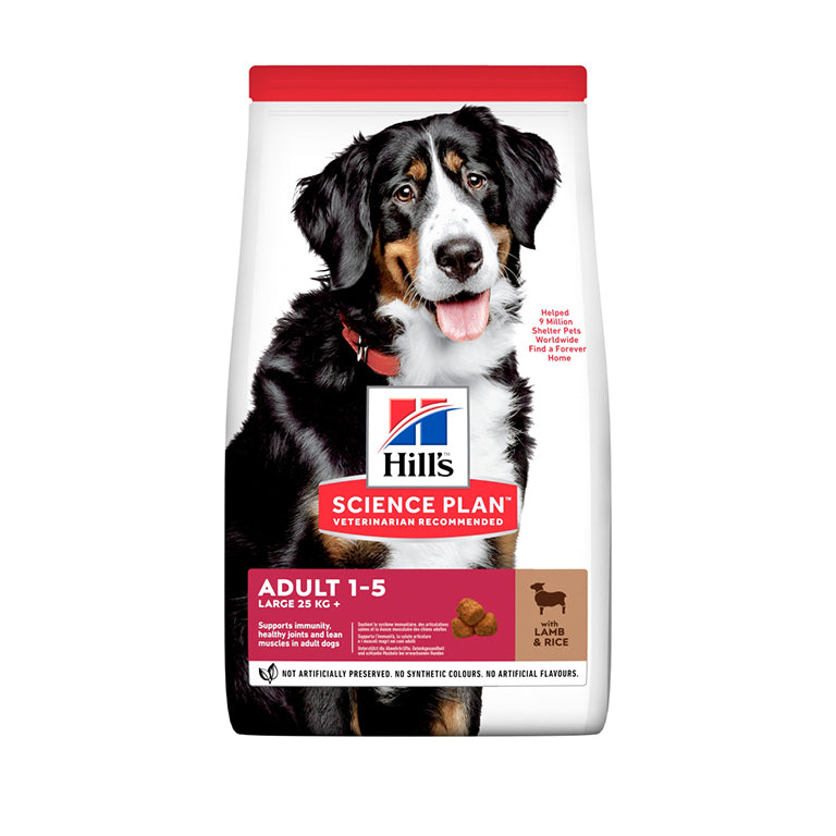 Hill’s Science Plan Large Breed Adult Dog Food With Lamb & Rice 14kg