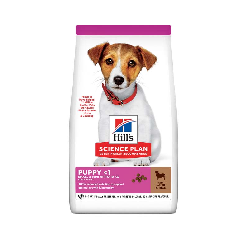 Hill’s Science Plan Small & Mini Puppy Dog Food With Lamb & Rice