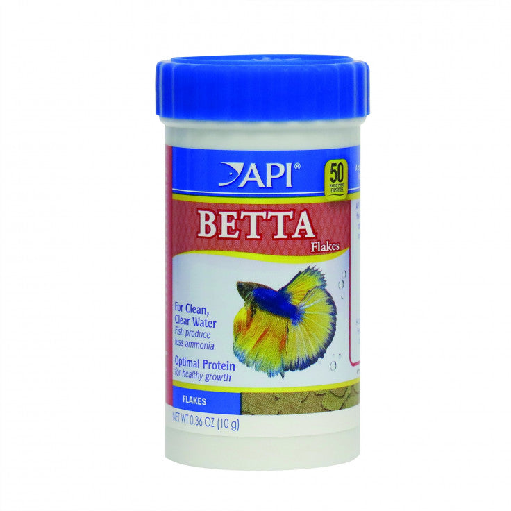 API BETTA FLAKES FISH FOOD, 0.36 OZ