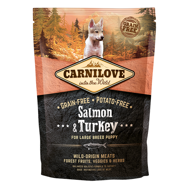 Carnilove Salmon & Turkey For Large Breed Puppies