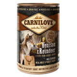 Carnilove Venison & Reindeer For Adult Dogs (Wet Food Cans) 400g
