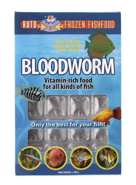 Ruto Frozen Bloodworm Blister 100 g