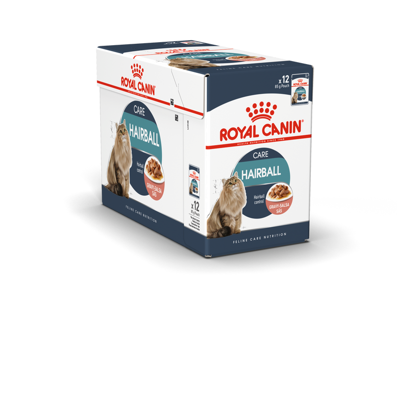 Royal Canin Hairball Care in Gravy Wet Food Pouches