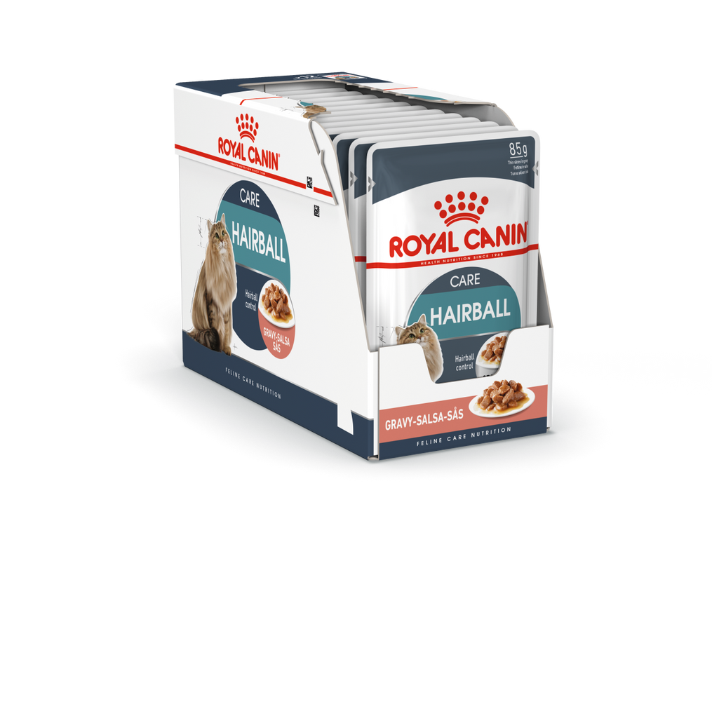 Royal Canin Hairball Care in Gravy Wet Food Pouches