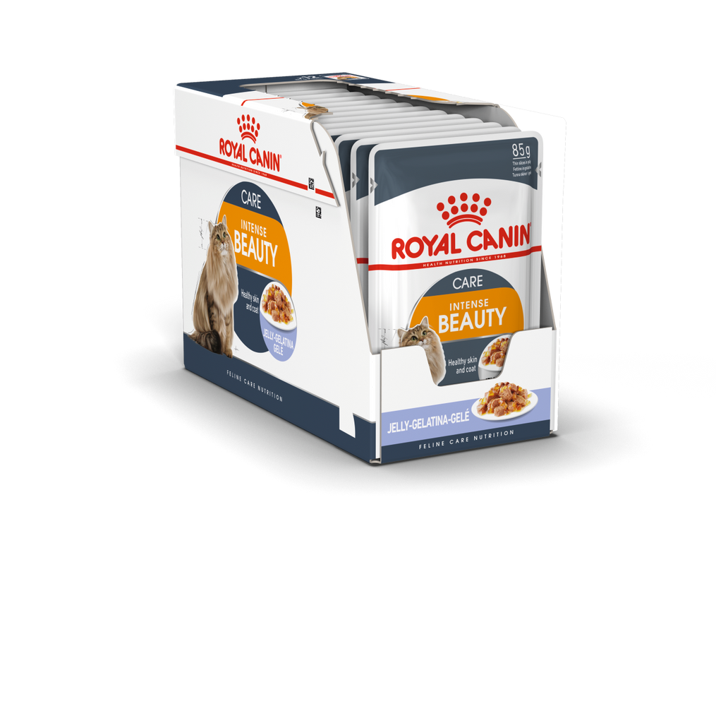 Royal Canin Intense Beauty in Jelly Wet Food Pouches