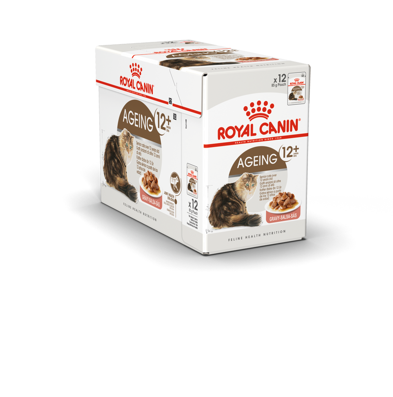 Royal Canin Ageing 12+ Years in Gravy Wet Food Pouches
