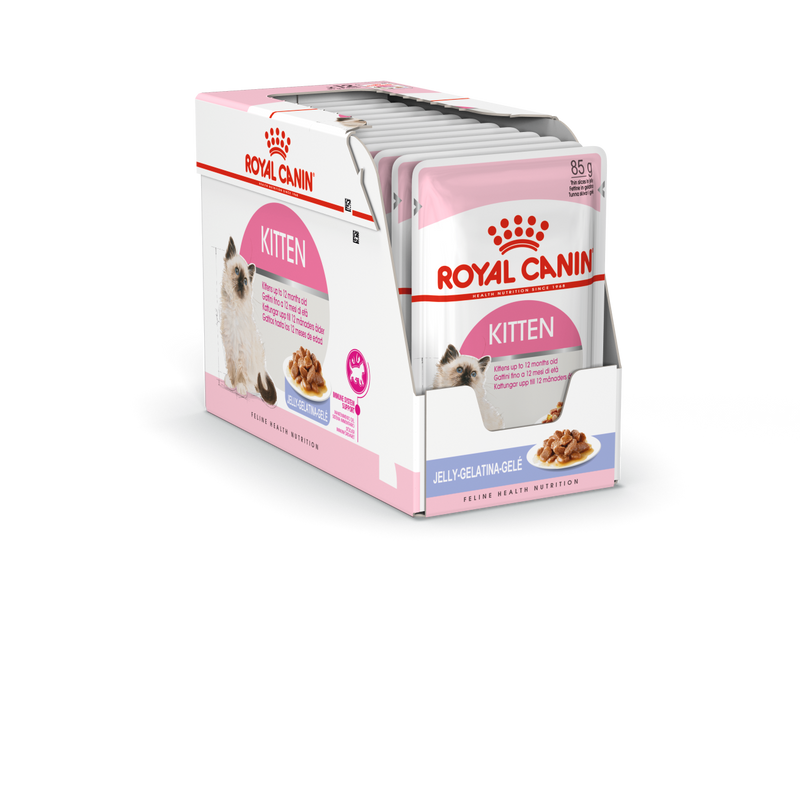 Royal Canin Kitten in Jelly Wet Food Pouches