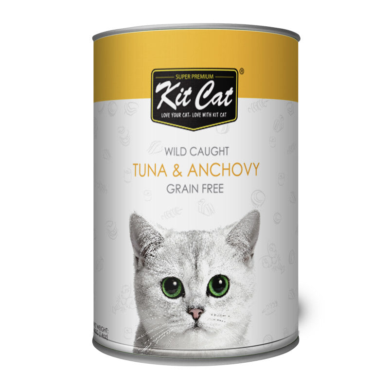 Kit Cat Wild Caught Tuna & Anchovy 400g