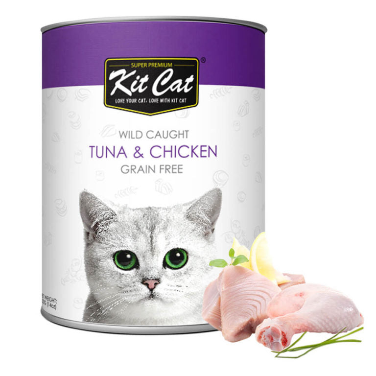 Kit Cat Wild Caught Tuna & Chicken 400g