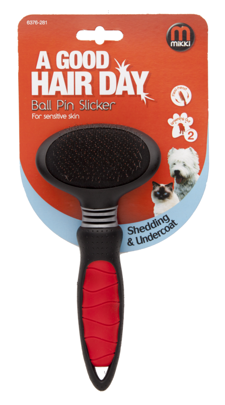 Ball Pin Slicker for Sensitive Skin - Small